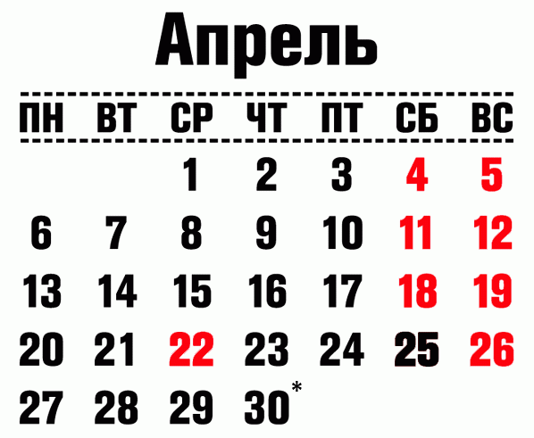 22 апреля 2020 года объявлен выходным? У россиян много вопросов