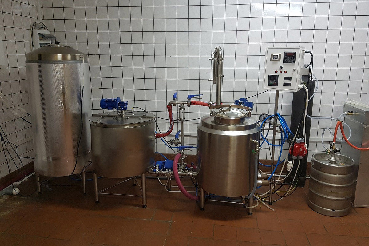 Оборудование для производства крафтового пива